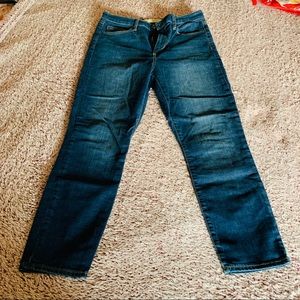 Gap high waisted crop skinny jeans